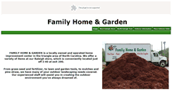 Desktop Screenshot of familyhomeandgarden.com