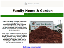 Tablet Screenshot of familyhomeandgarden.com